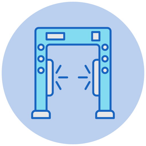 금속 탐지기 Generic color lineal-color icon