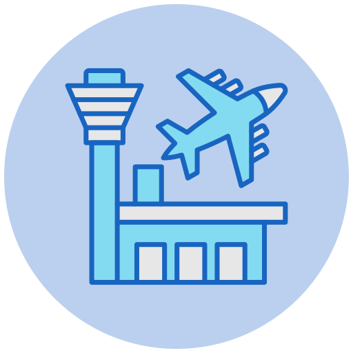 공항 Generic color lineal-color icon