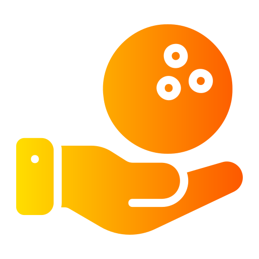 Bowling ball Generic gradient fill icon