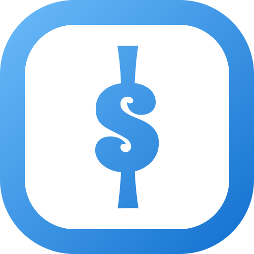 Dollar Generic gradient fill icon