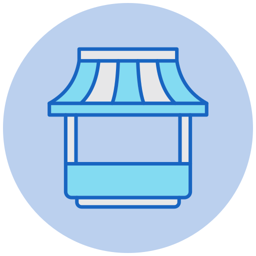 stall Generic color lineal-color icon