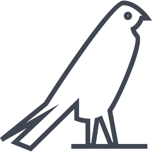 pájaro Generic outline icono