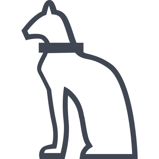 egiziano Generic outline icona