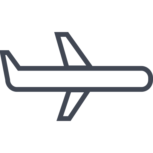 linia lotnicza Generic outline ikona