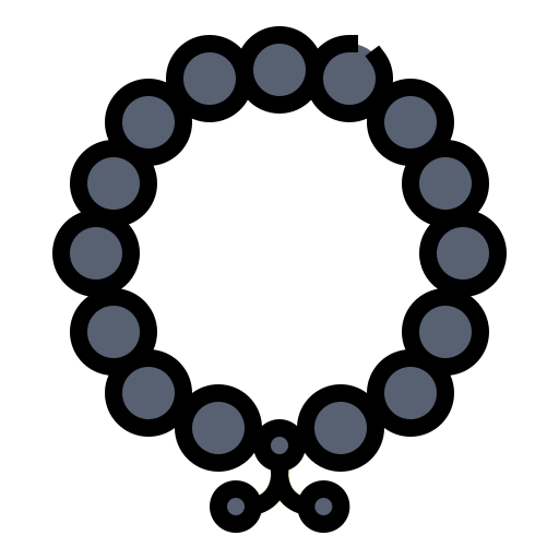 Bead Generic color lineal-color icon