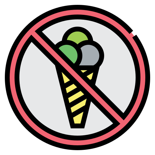 No food Generic color lineal-color icon