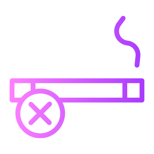 interdiction de fumer Generic gradient outline Icône