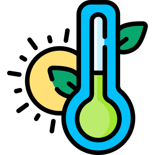 temperatura Special Lineal color ikona