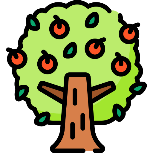 果樹 Special Lineal color icon