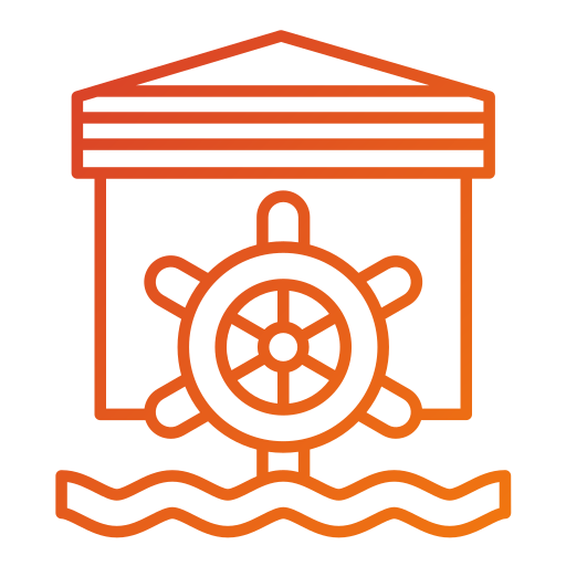 水車 Generic gradient outline icon