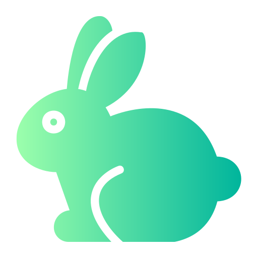 Rabbit Generic gradient fill icon