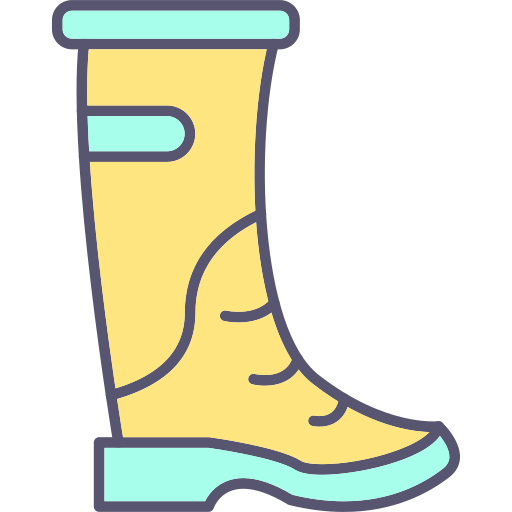 botas de chuva Generic color outline Ícone