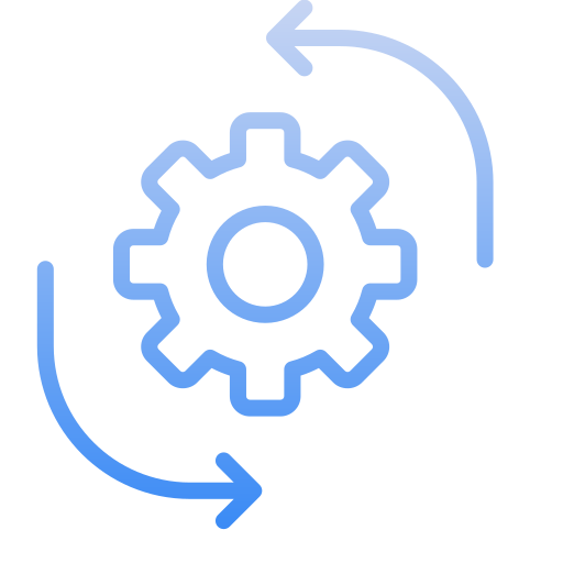 management Generic gradient outline icono