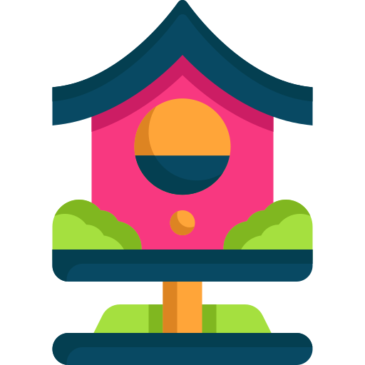 Birdhouse Generic color fill icon