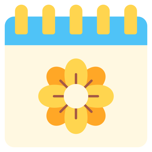カレンダー Generic color fill icon