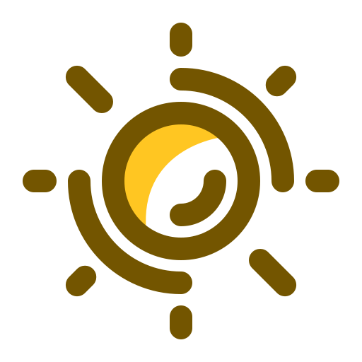 태양 Generic color lineal-color icon
