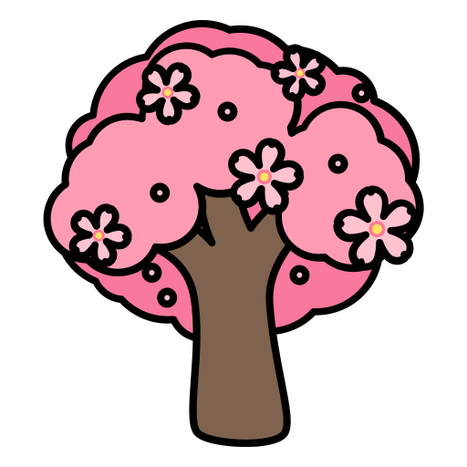 flor de cerejeira Generic color lineal-color Ícone