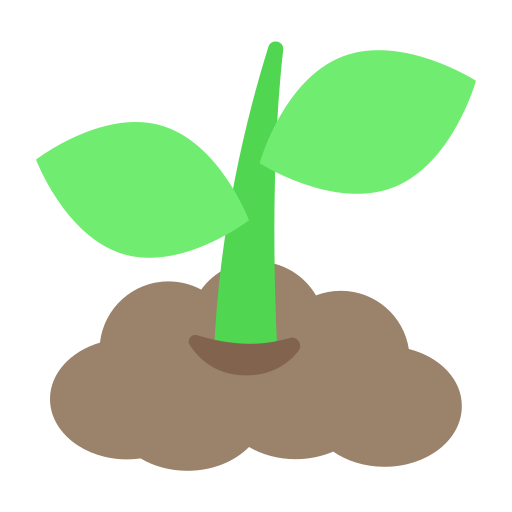 Sprout Generic color fill icon