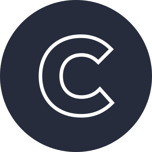 Letter C Generic color fill icon