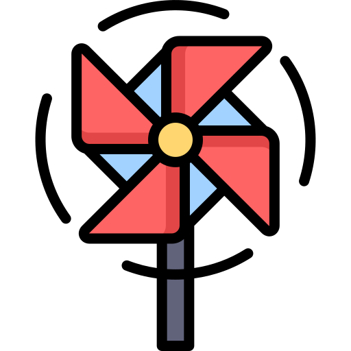 wiatrak Generic color lineal-color ikona