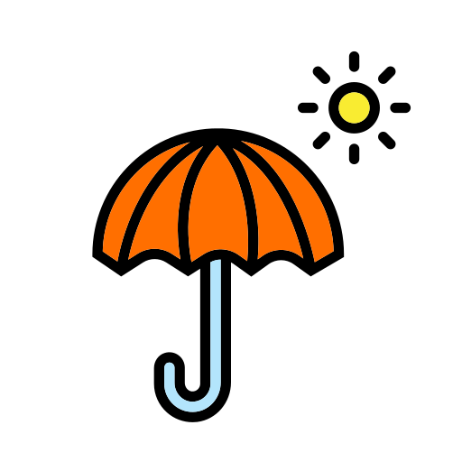 우산들 Generic color outline icon