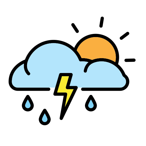 雨の Generic color outline icon