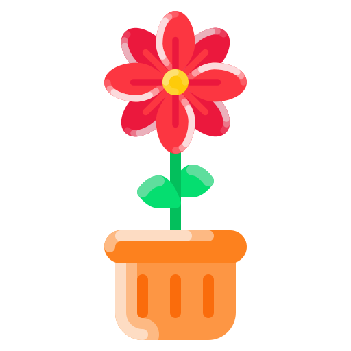 Flower Pot Generic color fill icon