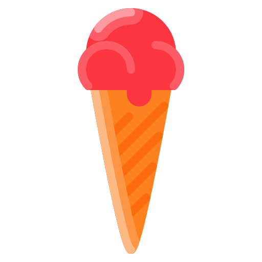 アイスクリームコーン Generic color fill icon