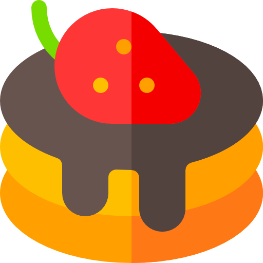 Pancake Basic Rounded Flat icon