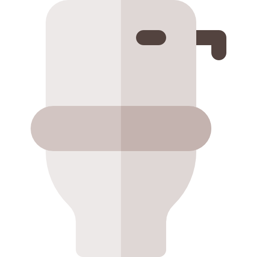 toilette Basic Rounded Flat icona