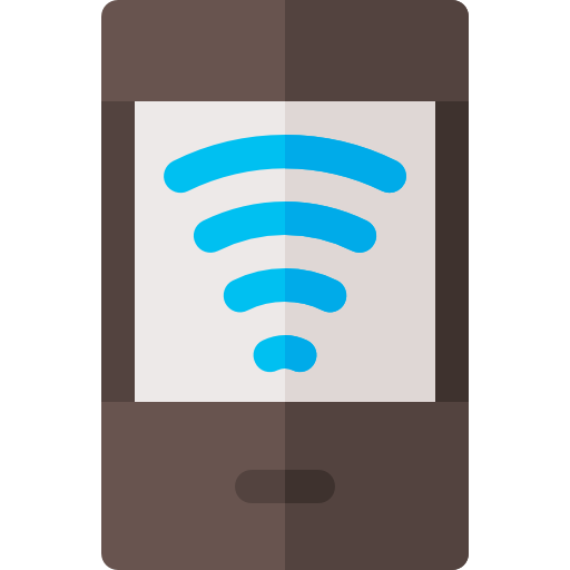 darmowe wifi Basic Rounded Flat ikona