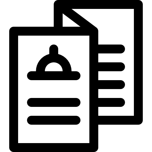 メニュー Basic Rounded Lineal icon
