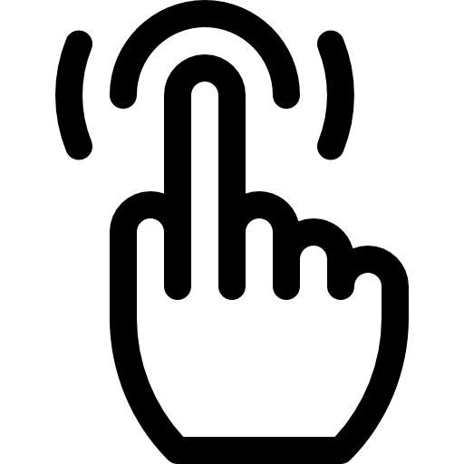 タップ Basic Rounded Lineal icon