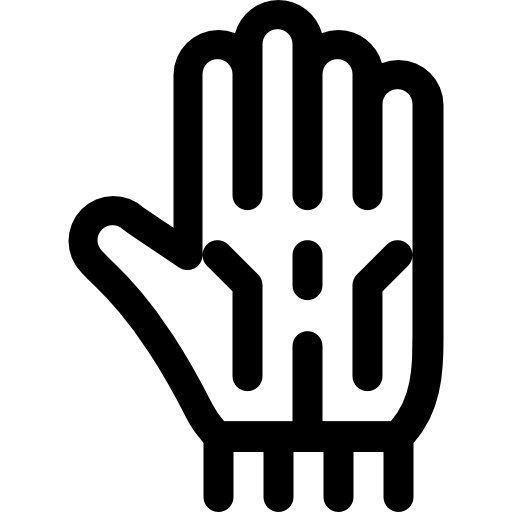 손 Basic Rounded Lineal icon