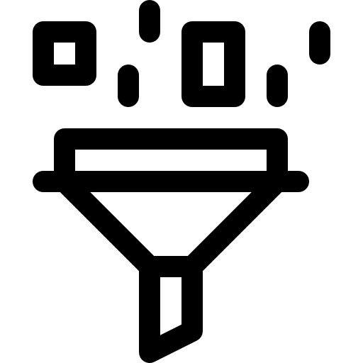 filtr Basic Rounded Lineal ikona