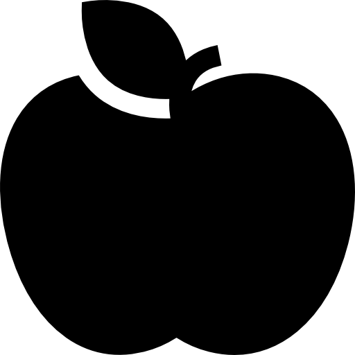 mela Basic Straight Filled icona