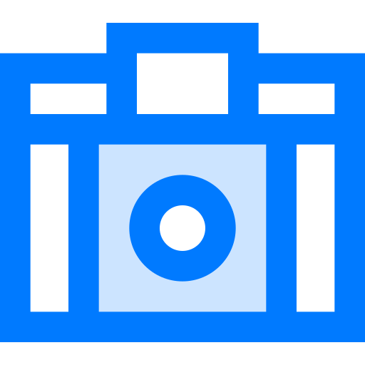 Photo camera Vitaliy Gorbachev Blue icon