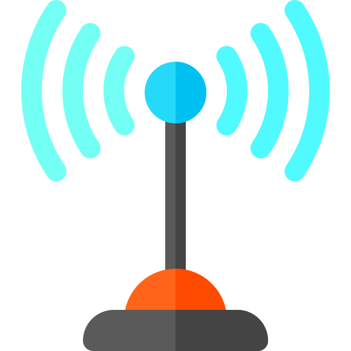 antenna Basic Rounded Flat icona