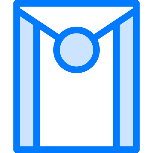 封筒 Vitaliy Gorbachev Blue icon