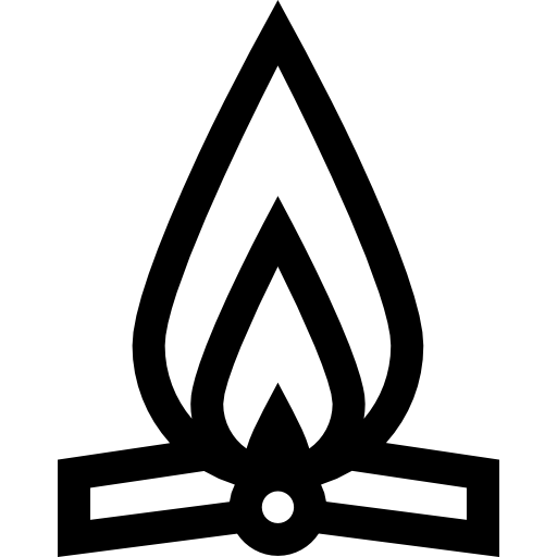 Костер Basic Straight Lineal иконка