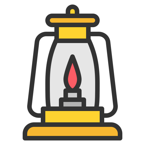 lampa naftowa Generic color lineal-color ikona