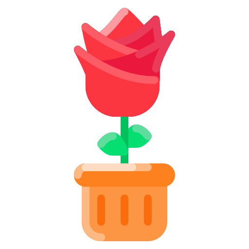 róża Generic color fill ikona