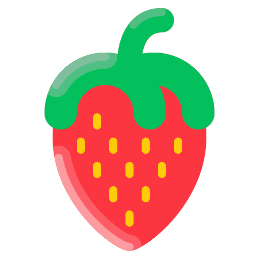 Strawberry Generic color fill icon