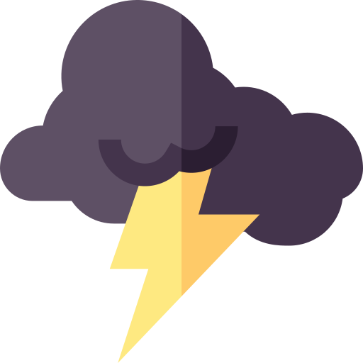 Storm Basic Straight Flat icon
