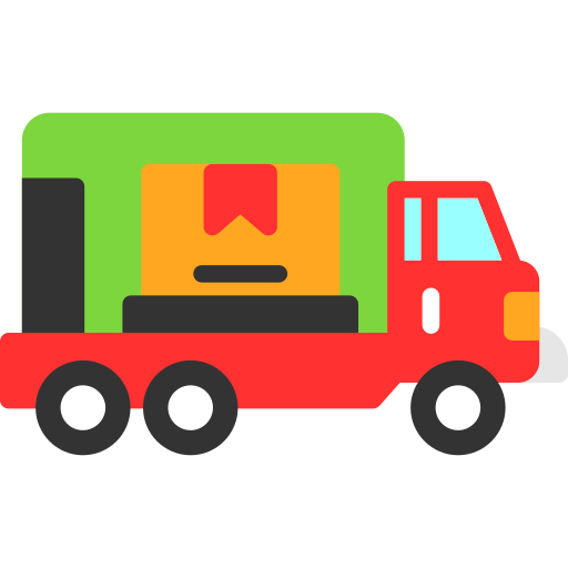 Cargo Truck Generic color fill icon