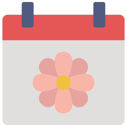 달력 Generic color fill icon