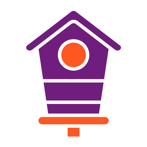 Bird house Generic color fill icon