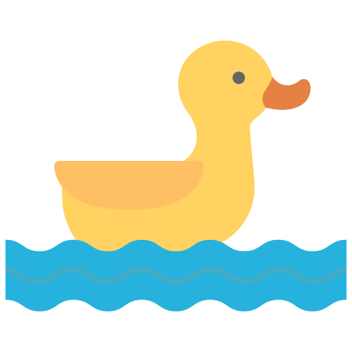 Duck Generic color fill icon
