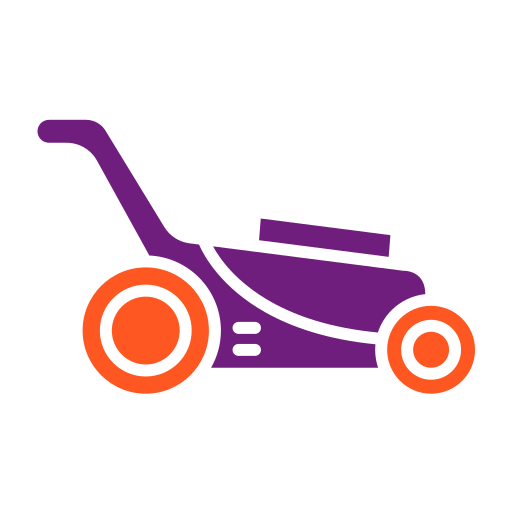 芝刈り機 Generic color fill icon