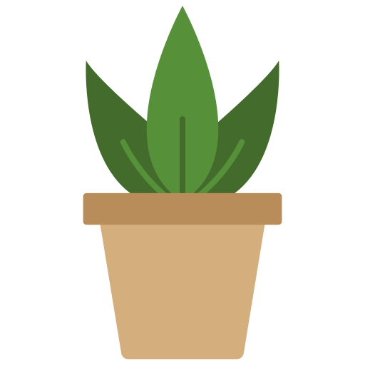 식물 냄비 Generic color fill icon